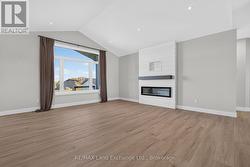 Living Room Overlooks Backyard - 