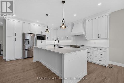 Kitchen Island has an Outlet - 48 Mctavish Crescent, Huron-Kinloss, ON 