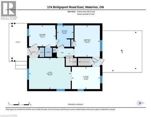 Floor plan - 174 Bridgeport Road E, Waterloo, ON 