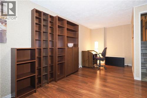 Lower level Rec room with alcove - 219 Foxhunt Road, Waterloo, ON 