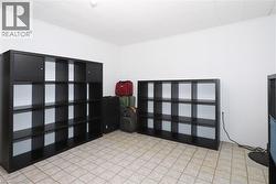 Basement level room was used as an office - 
