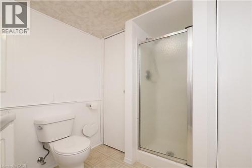 Basement 3pc bathroom in a neutral tone - 219 Foxhunt Road, Waterloo, ON 