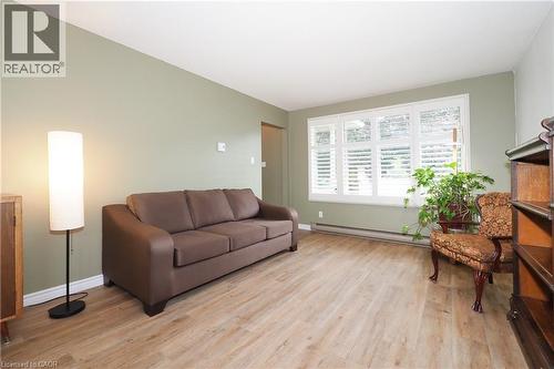 Living room with big front window - 219 Foxhunt Road, Waterloo, ON 