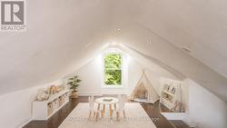 Virtually Staged open Attic space - 