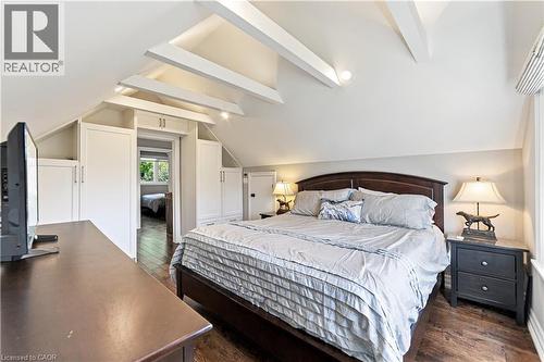 Built in white storage cabinets. - 58 Uplands Avenue, Hamilton, ON 