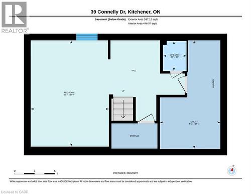 Floor plan - 39 Connelly Drive, Kitchener, ON 