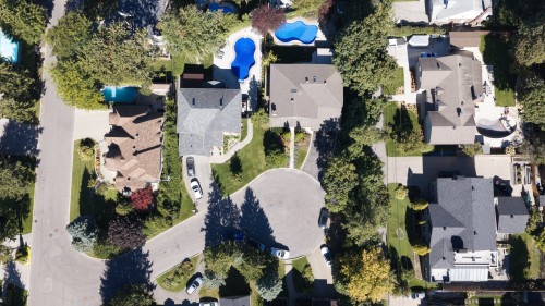 Photo aérienne - 1 Av. Stewart, Pointe-Claire, QC 