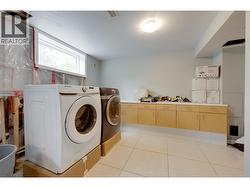 Laundry down. Would have to add a laundry up if you want to suite it. - 