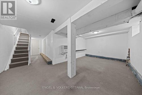 Partially finished basement with plenty of storage - 118 King Edward Avenue, Ottawa, ON 