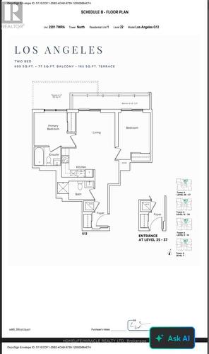 2201 - 5 MEADOWALE ROAD , Vaughan, Ontario L4K 0C7 2