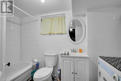 Unit 3 Bathroom (Lower Level) - 5 Woodlawn Avenue, Ottawa, ON 