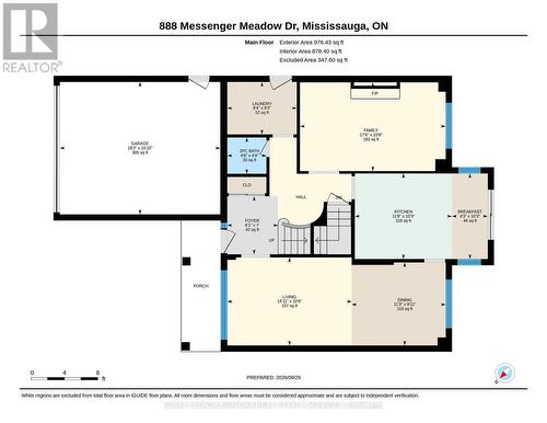 888 Messenger Meadow Drive, Mississauga, ON 