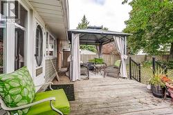 BACKYARD GAZEBO AND DECK - 