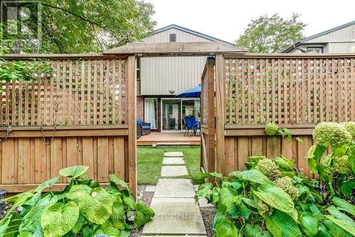 Exit to courtyard. - 1770 Hyde Mill Crescent, Mississauga, ON 