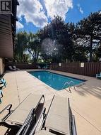Solar heated pool. - 