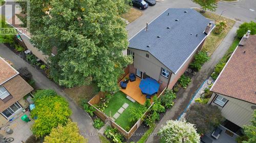 Backyard overhead. - 1770 Hyde Mill Crescent, Mississauga, ON 