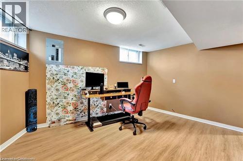 Recessed ceiling light fixture, wood-finish flooring, and multiple windows - 93 Robertson Crescent, Kitchener, ON 