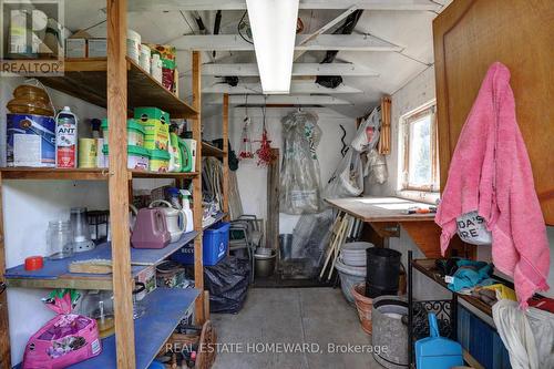 Inside of Shed in Backyard - 6399 Colebrook Crescent, Mississauga, ON 