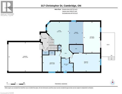Floor plan - 317 Christopher Drive, Cambridge, ON 
