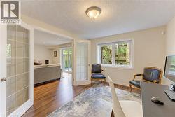 French doors and view to Recroom - 