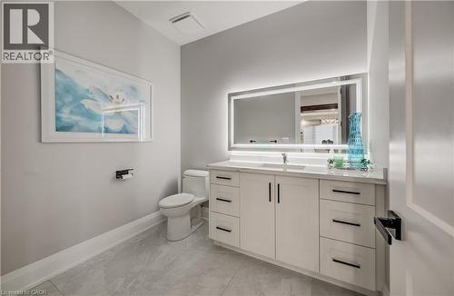 Main floor 2 pc bathroom - 61 Schweitzer Street, Kitchener, ON 