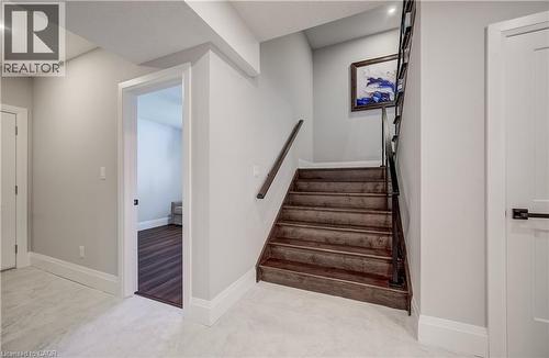 Stairs to basement - 61 Schweitzer Street, Kitchener, ON 