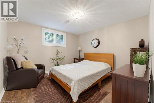 Lower level bedroom. - 77 Yellow Birch Drive, Kitchener, ON 