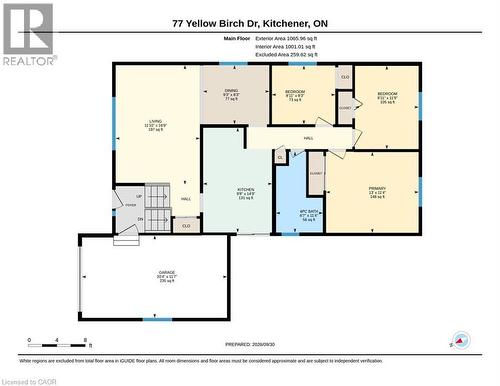 Main - Floor Plan (Imperial) - 77 Yellow Birch Drive, Kitchener, ON 
