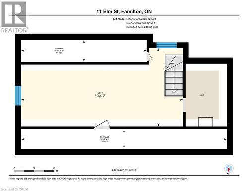Floor plan - 11 Elm Street, Hamilton, ON 