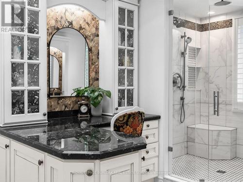 high quality custom bathroom with vanity - 1259 Nathaniel Crescent, Burlington, ON 