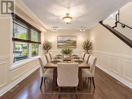 VIRTUALLY STAGED ALTERNATIVE LIVING ROOM TO DINING - 1259 Nathaniel Crescent, Burlington, ON 