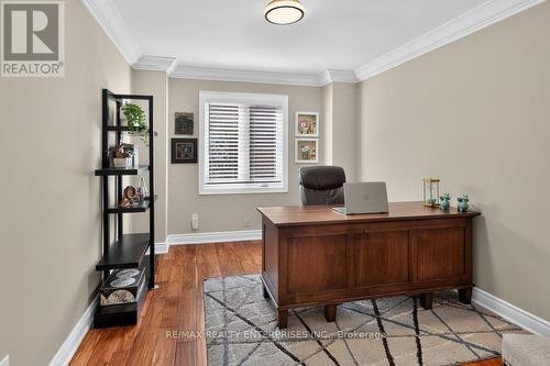 Main Floor Office, Large Window, Hardwood Floors - 1634 Tipperary Court, Mississauga, ON 