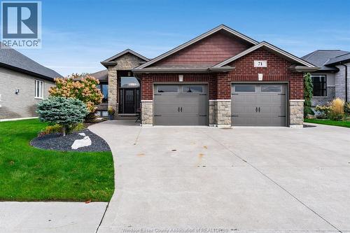 71 Conservation BOULEVARD  Kingsville, ON N9Y 0E5
