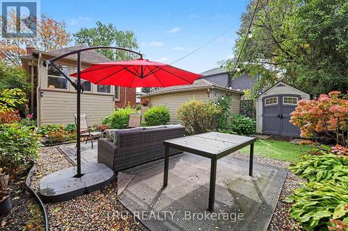 Unwind in the private backyard oasis - 51 Merritt Avenue, Ottawa, ON 