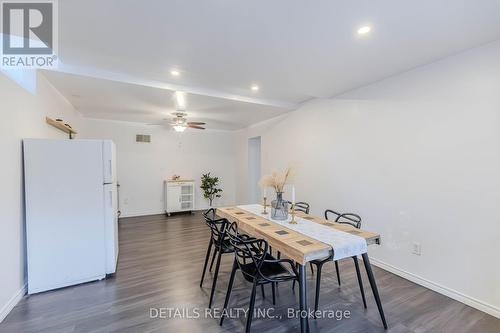 Dining area and kitchen in Walkout Basement - 3021 Richmond Road, Ottawa, ON 