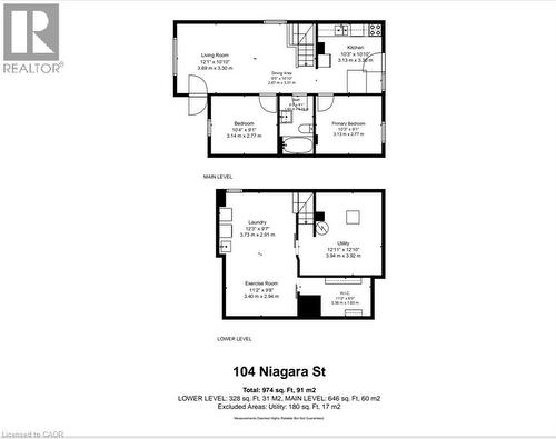 Floor plan - 104 Niagara Street, Hamilton, ON 