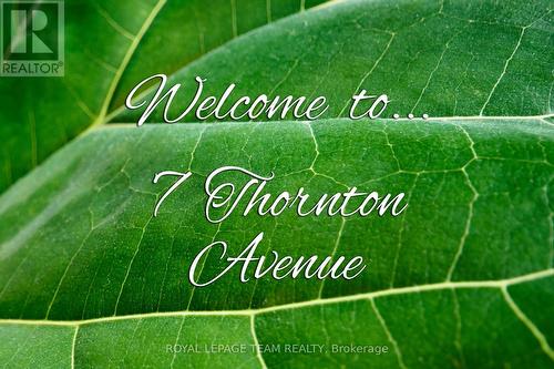7 Thornton Avenue, Ottawa, ON 