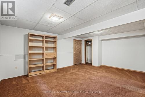 In bsmnt, cold storage access under front porch. - 36 Algonquin Court, Hamilton, ON 