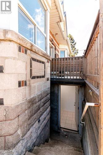 Basement Exit to Walkup - 548 Beach Road, Hamilton, ON 