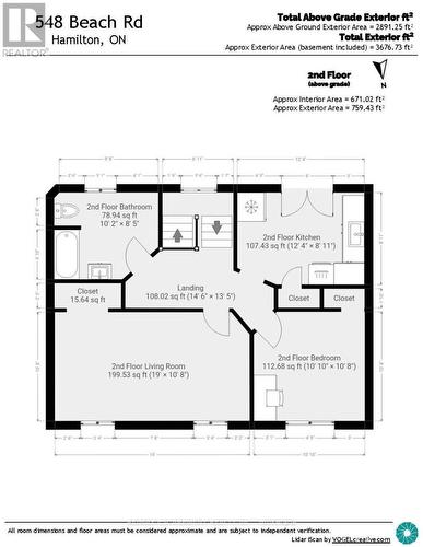 Floor Plan - 548 Beach Road, Hamilton, ON 