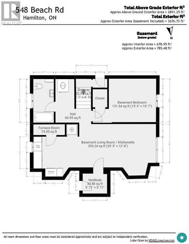 Floor Plan - 548 Beach Road, Hamilton, ON 