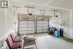 Garage with a garage door opener - 