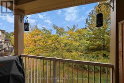 View from main floor dining room balcony. - 