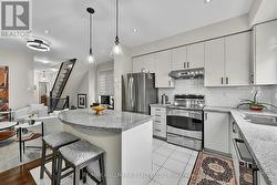 Generous granite centre island - 