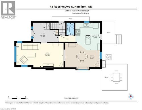 Floor plan - 43 Rosslyn Avenue S, Hamilton, ON 