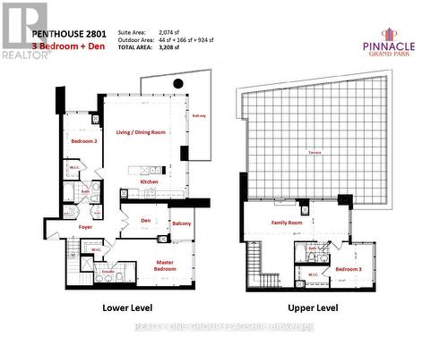 2801 - 3985 GRAND PARK DRIVE , Mississauga, Ontario L5B 0H8 2