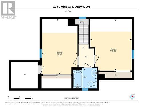 Floor Plan-Second Level - 108 Smirle Avenue, Ottawa, ON 
