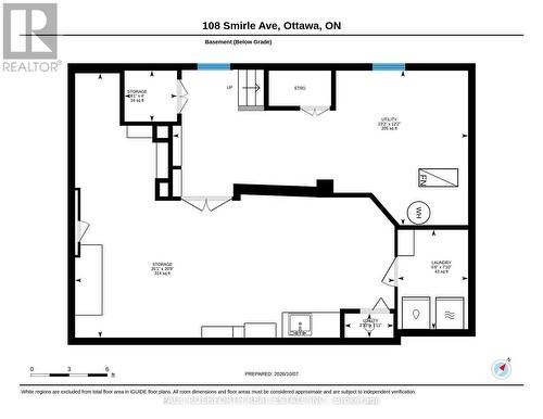 Floor Plan-Basement - 108 Smirle Avenue, Ottawa, ON 