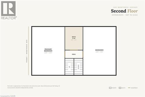 Floor plan - 100 Montrose Avenue, Hamilton, ON 