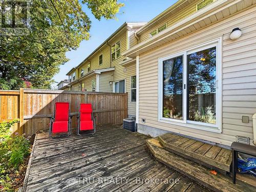 Backyard - 75 Silverlace Private, Ottawa, ON 